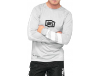 camisola 100% r-core m/comp cinza/branco