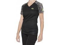 camisola 100% senhora airmatic m/curt preto python