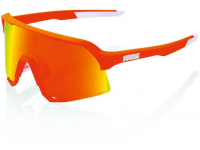 oculos 100% s3 laranja neon lentes hiper red