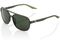 oculos 100% kasia verde lentes cinza/verde