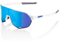 oculos 100% s2 branco lentes hiper blue multilayer