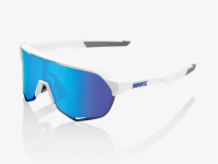 oculos 100% s2 branco lentes hiper blue multilayer