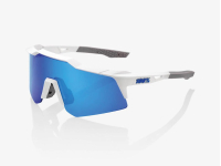 oculos 100% speedcraft xs branco lentes blue multi