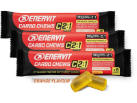 gomas enervit c2-1 pro carbo chews 3pack34grorange