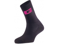 meias gaerne g-prof.long black/fuxia 4195-011