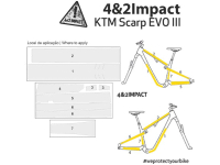 protector quadro 4&2impact scarp evo brilho