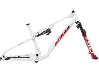 quadro ktm scarp evo mt exonic rockshox flight attend. 110 white/red (kit)
