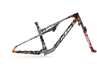 quadro ktm scarp evo mt exonic rockshox flight attend. 110 white/orange (kit)
