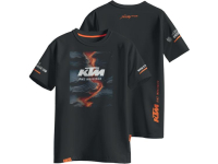 camisola t-shirt ktm bike industries preto