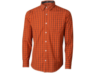 camisa ktm factory team plaid laranja
