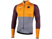 camisola nalini warm fit m/comp. grey/orange