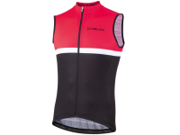 colete nalini solid tank black/fuxia