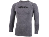 camisola nalini interior underwear wool m/comp. grey/black