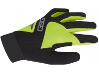 luvas gsg summer 12181 amarelo neon mtb c/dedos