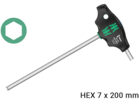 ferramenta wera t hex-plus hf 454 7x200mm