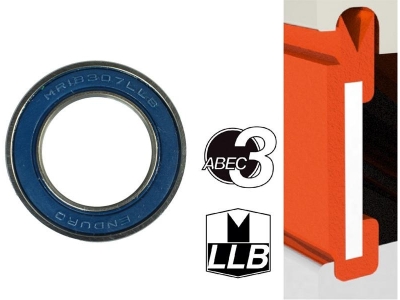 rolamento enduro mr 18307 llb-18x30x7-15,10gr-inox