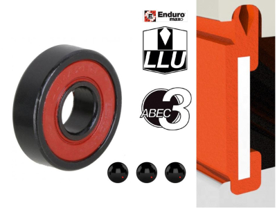 rolamento enduro 608 llu max bo - 8x22x7