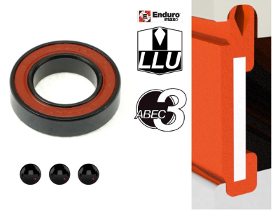 rolamento enduro 6801 llu max bo - 12x21x5