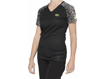 camisola 100% senhora airmatic m/curt preto python