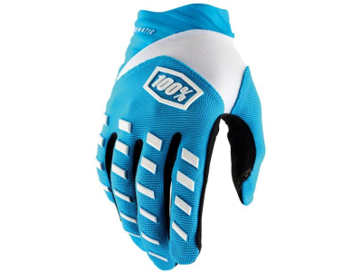 luvas 100% airmatic azul c/dedos