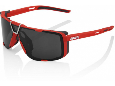 oculos 100% eastcraft vermelho lentes preto mirror