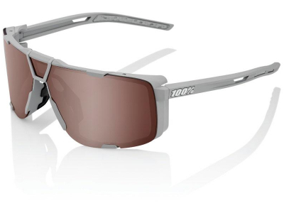 oculos 100% eastcraft cinza lentes hiper silver m