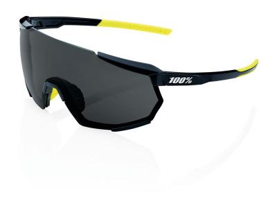 oculos 100% racetrap 3.0 preto lentes smoke