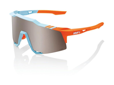 oculos 100% speedcraft two tone lentes hiper silve