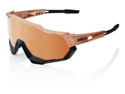 oculos 100% speedtrap copper chromium lentes hiper