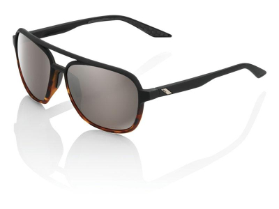 oculos 100% kasia preto lentes hiper silver