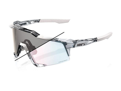 oculos 100% speedcraft cinza lentes rose gold mirror photochromic