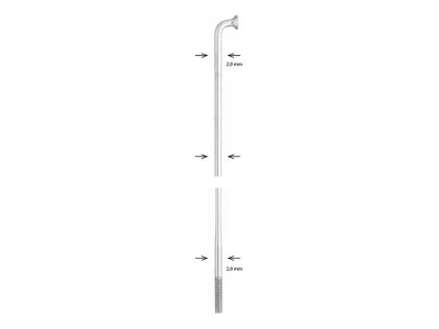raio dt swiss 2,0/1,6x306mm competition st