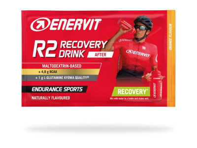 suplemento enervit sport r2 recovery 50gr orange