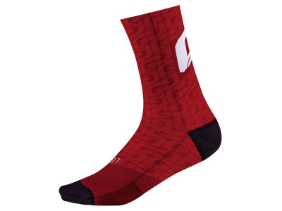meias gaerne g-monogram long red 4374-015