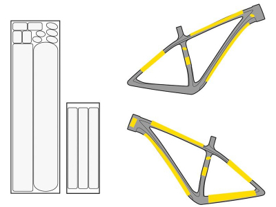 protector quadro + escora 4&2impact brilho-6 kits