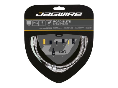 cabo/espiral travao jagwire road elite link prata