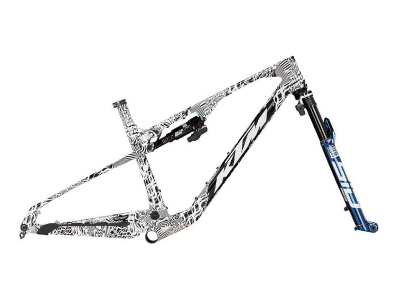 quadro ktm scarp evo mt exonic rockshox flight attend. 110 white (kit)