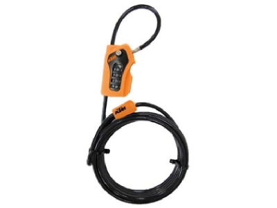 cadeado ktm cabo 4.8*2000mm numerico 44292