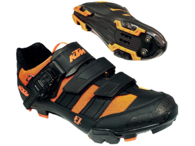 sapatilhas ktm factory line mtb preto/lar 6604021