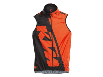 colete ktm xw preto/laranja reflector 6531600