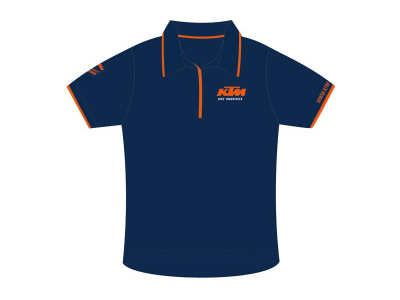 camisola polo ktm marinho m/ curta