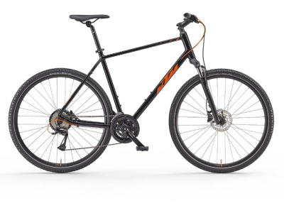 bicicleta ktm x-life track preto 23/24