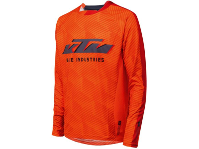 camisola ktm factory enduro m/comp.lar/verm