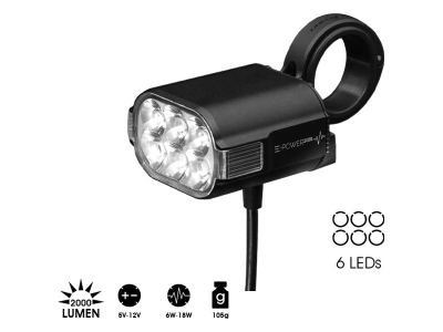 luz frontal moon e-bike e-power 2000