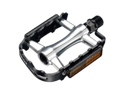 pedais bic. union sp-2661 crmo preto/prata