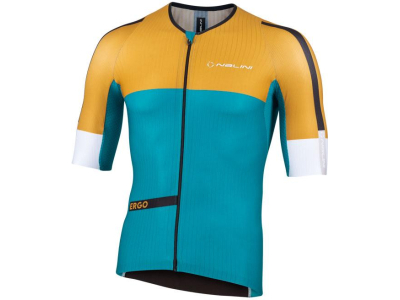 camisola nalini veloce blue/gold m/curta