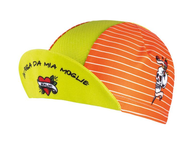 chapeu nalini summer cap orange/lime