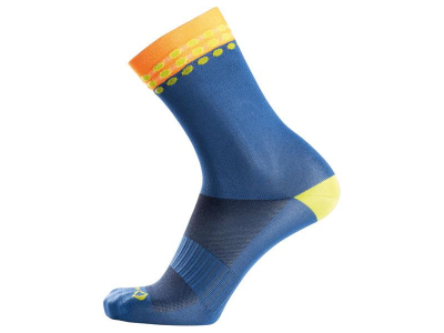 meias nalini new color blue/orange