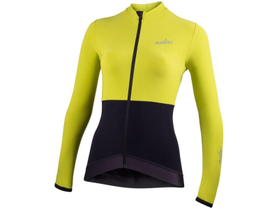 camisola nalini senhora warm wrap black/lime