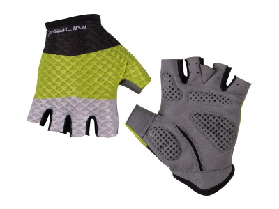 luvas nalini new summer green/black s/dedos